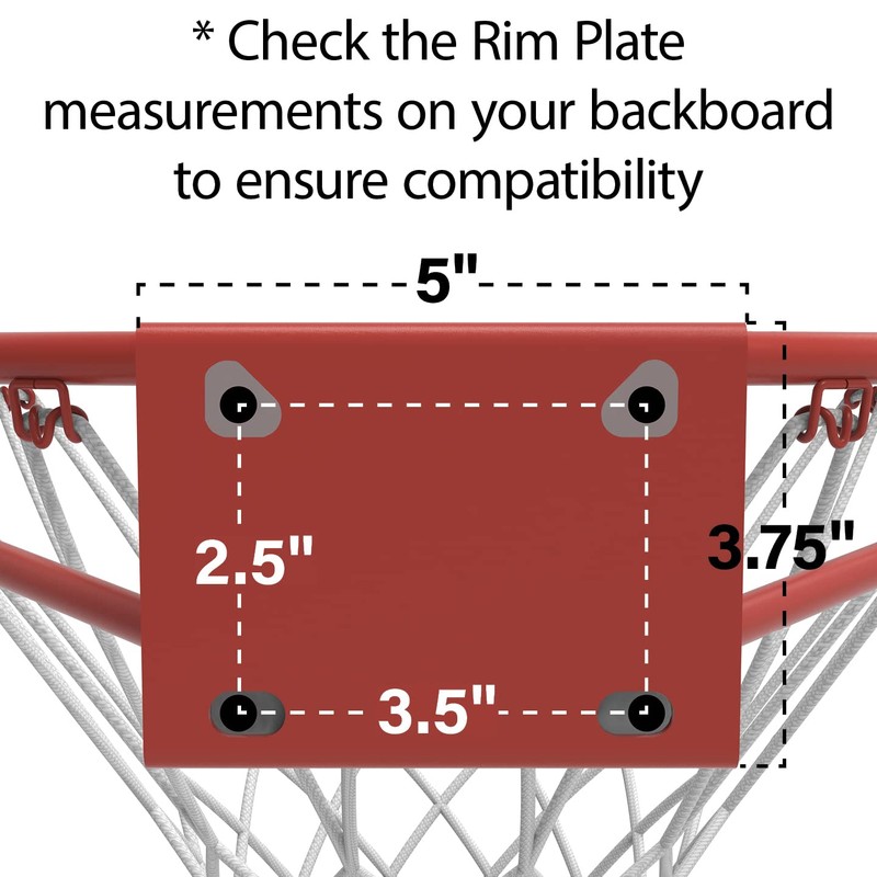 Lifetime Slam-It Basketball Rim, Will Not Fit Other Brands, 18