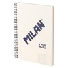 MILAN® A5 Hardcover Notebook 5x5mm Squared 80 Sheets 95gsm Collection