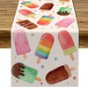 Summer Popsicle Table Runner Ice Cream Themed Birthday Baby Shower
