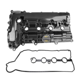 MILIPARTS Aluminum Engine Valve Cover Compatible with 2013-2022 Mazda 3 CX-3 CX-5 2.0L L4 Gas Replace PE7W10210 PE0210210