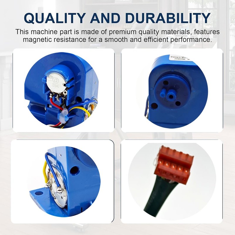 Rendrox 6V Elliptical Resistance Motor Compatible with NordicTrack Ellipticals Resistance