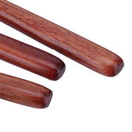 Wooden Spoons, Table Spoon Japanese Style for Kitchen Cooking for Eating Mixing Stirring(Big Paint Color, Blue)