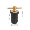 Marine Boat Brass T Handle Drain Plug Strong Structure Twist
