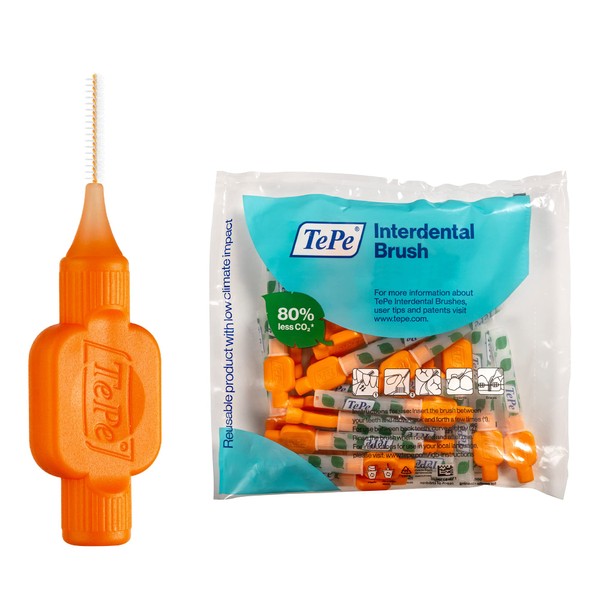 TePe Interdental Brushes Original Orange 0.45 mm Pack of 25
