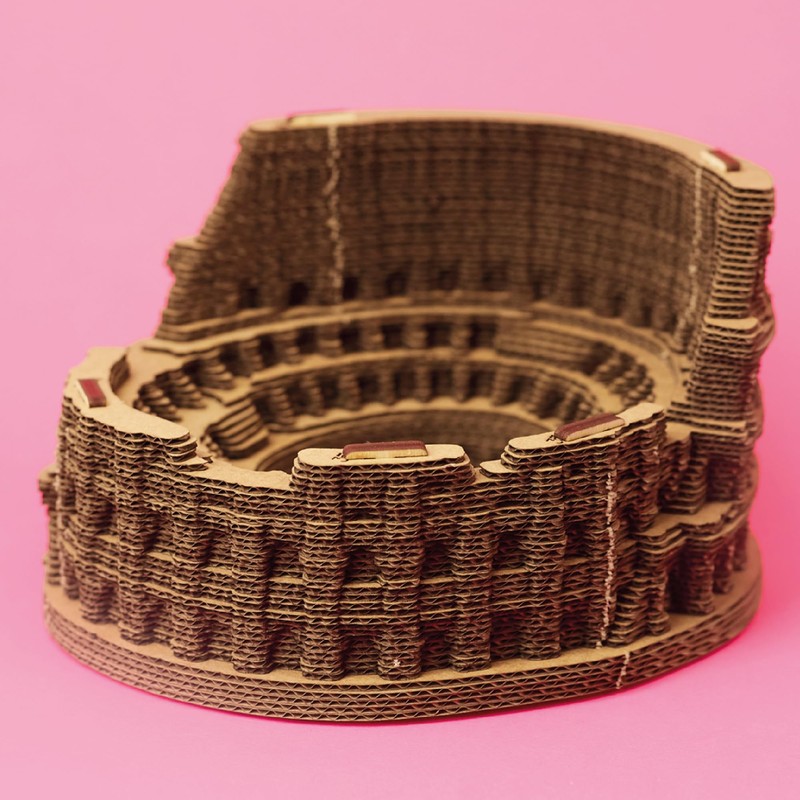 Cartonic Colosseum - Rome - Italy - 3D Cardboard Constructor