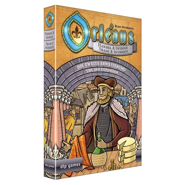 Capstone Games: Orleans, Trade & Intrigue Expansion, Strategy Board Game, 2 to 5 Players, 90 Minute Play Time, Ages 12 and Up