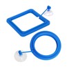 Ailindany 2PCS Fish Feeding Ring Round and Square Floating Food