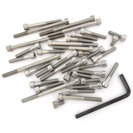 Stainless Steel Allen Bolt Set - Compatible with Honda GL1100 Gold Wing - 1980-1983 - 37 Bolts