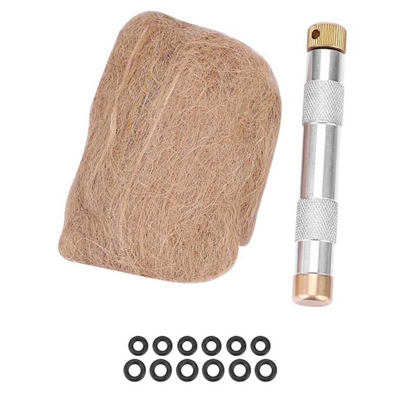 Durable Metal Fire Starting Tool Piston Survival Supplies for Outdoor