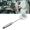 MOZUO Stainless Steel Cooking Spatula, Extra Long Scald Resistant Handle