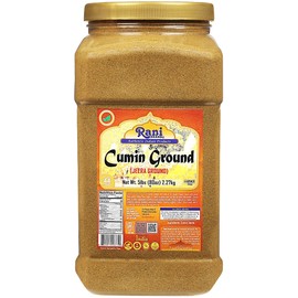 Rani Cumin (Jeera) Powder Spice 80oz (5lbs) 2.27kg Bulk PET Jar ~ All Natural | Vegan | Gluten Friendly | NON-GMO | Kosher | Indian Origin