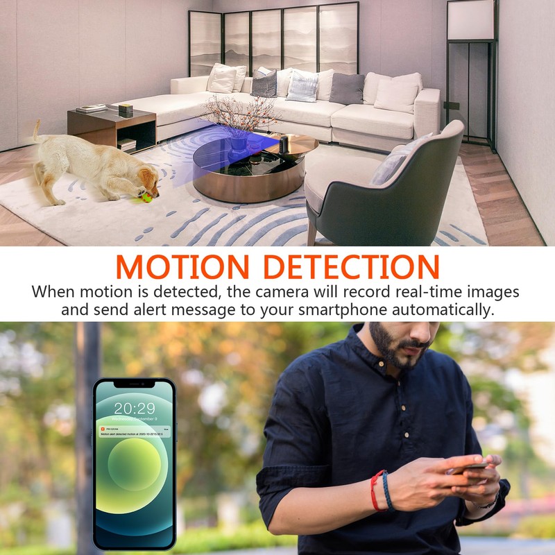 WiFi USB Charger Camera,HD 1080P Wireless USB Charger Security Cameras
