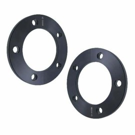 1/2" 5x5.5 Wheel Spacers - Wider Stance, Increased Clearance, Fits Jeep CJ Fits Dodge Ram Fits Ford Bronco Trucks - 1/2 Inch (50mm), 5x139.7 - Pair of 2 - Black