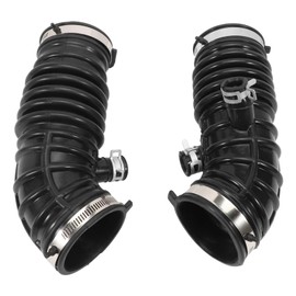 Werruibon 2PCS Air Intake Pipe Hose For 370Z 2009-2020 G37 2008-2013 EX37 2013 OE# 16576-EY00B 16576-EY00A