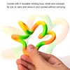 GWAWG 5 PCS Tangle Fidget Toy Twisty Fidget Toy Stress