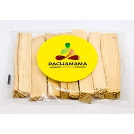 Pachamama Essentials Premium Palo Santo Holy Wood Incense Sticks from Peru, for Purifying, Cleansing, Healing, Meditating, Stress Relief. 100% Natural and Sustainable, Wild Harvested. (20)