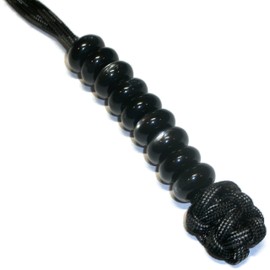 RedVex Ranger Style Paracord Pace Counter Beads 11 inch - Choose Your Color (Red and Black)