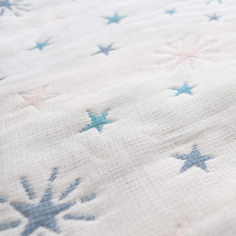 Soft 6-ply gauze baby carrier, sparkling