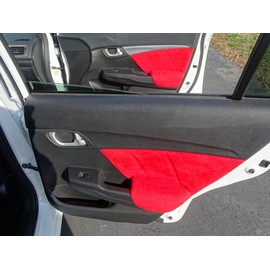 Honda Civic 2012 – 15 Doors, Nurse Cap Only for 4 Doors Rear) Installing Redlineg