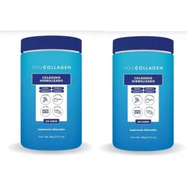 You Collagen 2pack Colageno Hidrolizado Con Biotina 345g Sfn                                                                                          