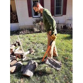 Viking-Woodsman 33 inch Aluminum Handle Hookaroon. All with Hardened Steel tip and Ergonomic Handle. Great Chainsaw Companion for The Wood Cutting Lot. Save Your Back and Legs