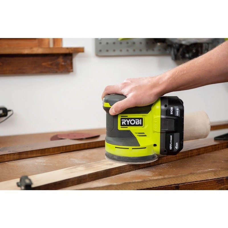 Ryobi One+ 18v 5" Random Orbit Sander Reduced Vibration (Renewed)