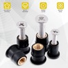 M4 M5 M6 Bolts and Nuts Sets,60Pcs Well Nut Expansion