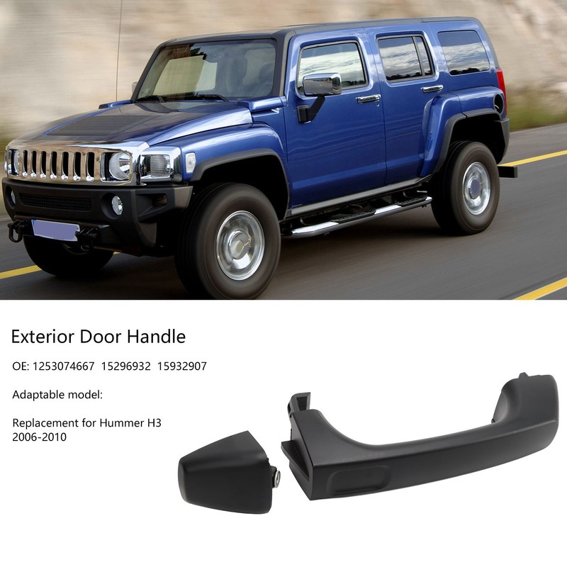 Automotive Exterior Door Handle 1253074667 Door Handle End Cap Replacement