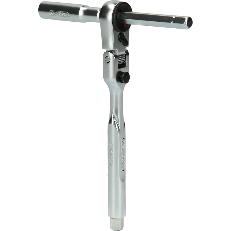 KS Tools 918.1590 1/4 Inch Bit Joint Reversible Ratchet Set