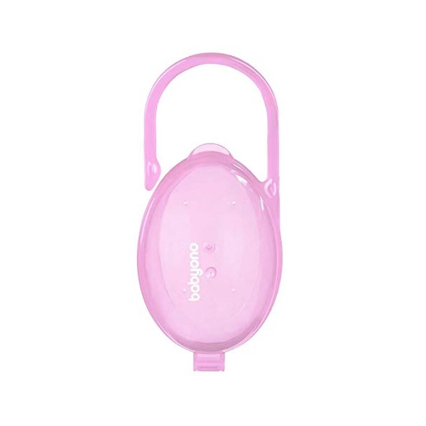 Baby Dummy Soother Portable Travel Case (Pink)