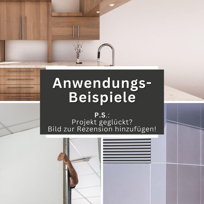 RESHEIM 3-6 mm Aluminium Composite Panel, White, Cut to Measure,