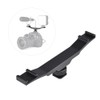 Double End Cold Shoe Mount Bracket Extension Rod for Camera