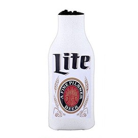 Miller Lite Throwback Logo Beer Bottle Suit Coolie Huggie