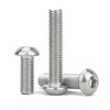 M6-1 x 55mm Button Head Socket Cap Screws,Allen Socket Drive,Stainless