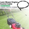 ZAMDOE 81000625/0 Stop Cable Fits for Champion R484p Petrol Lawnmower