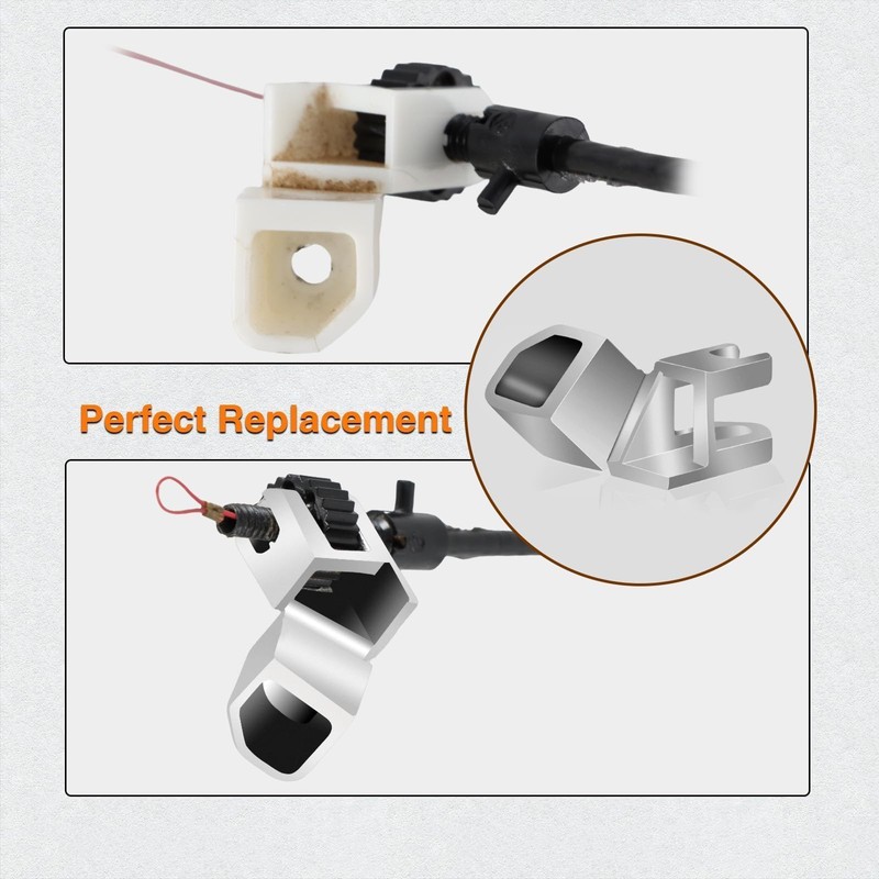 HIMARKLIF Upgraded Stainless Steel Automatic Transmission Shift Indicator Cable Bracket