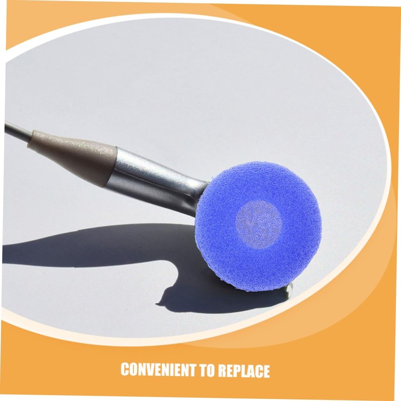 VILLFUL 100pcs Ear Bud Replacement Tips Soft Earphone Plug Covers