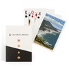 Lantern Press Monterey, California, Coastal Scene, Painterly (52 Playing Cards,