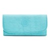 Kipling MONEY LAND Large Wallet, Deepest Aqua (Blue)