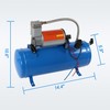 JDMSPEED New 150PSI DC 12V Air Compressor with 6 Liter