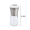 HIC Kitchen Adjustable Spice Grinder with Ceramic Mechanism, Set of