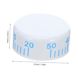 ULTECHNOVO 4pcs Adjustable Refrigerator Temperature Control Knob Replacement Thermostat Dial for Freezers and Fridges Smooth Rotation Indicators Wide Compatibility