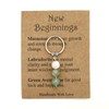 New Beginnings Gifts Keychain for Women Moving Going Away Gifts