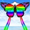JEKOSEN Butterfly Huge Kite for Kids and Adults Easy to