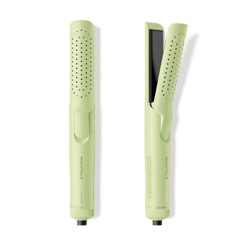 Wavytalk Cool Curl Airflow Styler, 2 in 1 Flat Iron