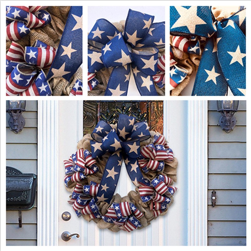 4th of July Wreath Memorial Day Wreath American Independence Day