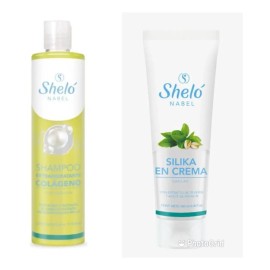 Shampoo Extrahidratante Colágeno Silika Crema Shelo Nab