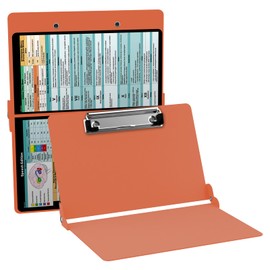 Whitecoat Clipboard® - Speech Language Pathology Edition (Coral, Bifold)