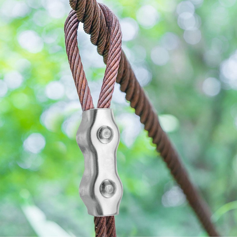 Poly Rope Connector Wires Splicer Galvanized Steel Connector for Electric