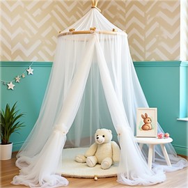 Mosquito Net for Bed, Bed Canopy for Indoor and Outdoor Use, Mosquito Net Travel, 98.4 X 354.3 X 23.6 Inches, White, Polyester Material, Lightweight Design